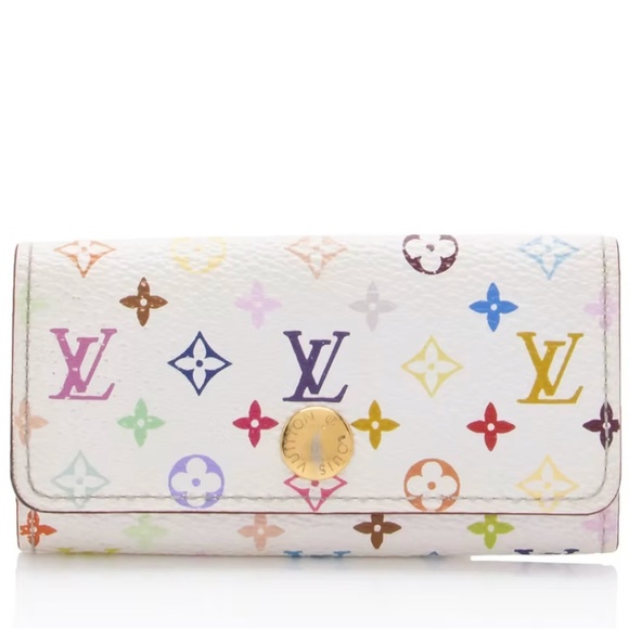 Louis Vuitton Monogram Multicolored 4 Key Holder - Picture 1 of 6
